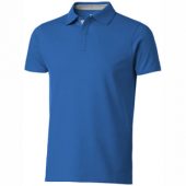 Рубашка поло “Hacker” мужская, небесно-синий/серый ( M ), арт. 001330603