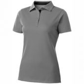 Рубашка поло “Hacker” женская, серый/черный ( 2XL ), арт. 001335203
