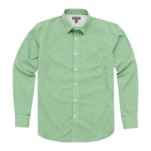 Рубашка “Net” мужская с длинным рукавом, зеленый ( L ), арт. 001729203