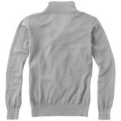 Пуловер “Set” с застежкой на четверть длины, серый/черный ( 2XL ), арт. 000507003