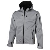 Куртка софтшел “Match” мужская, серый/черный ( XL ), арт. 000260203