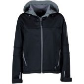 Куртка софтшел “Match” женская, черный/серый ( L ), арт. 000303803
