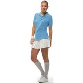 Рубашка поло “Forehand” женская, голубой ( S ), арт. 000200803