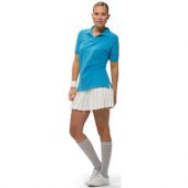 Рубашка поло “Forehand” женская, аква ( XL ), арт. 000201503