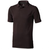 Рубашка поло “Calgary” мужская, шоколадный коричневый ( 2XL ), арт. 001938803