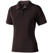 Рубашка поло “Calgary” женская, шоколадный коричневый ( XL ), арт. 001925703