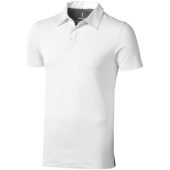 Рубашка поло “Markham” мужская, белый/антрацит ( L ), арт. 001946103