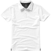Рубашка поло “Markham” мужская, белый/антрацит ( 3XL ), арт. 001946403