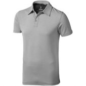 Рубашка поло “Markham” мужская, серый меланж/антрацит ( L ), арт. 001949103