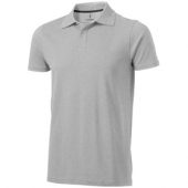 Рубашка поло “Seller” мужская, серый меланж ( XS ), арт. 001060903