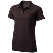 Рубашка поло “Seller” женская, шоколадный коричневый ( M ), арт. 001069103