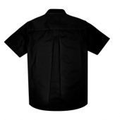 Рубашка “Stirling” мужская с коротким рукавом, черный ( 2XL ), арт. 001789503