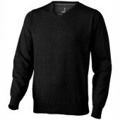 Пуловер “Spruce” мужской с V-образным вырезом, черный ( S ), арт. 001461203