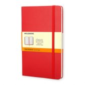 Записная книжка Moleskine Classic (в линейку) в твердой обложке, Large (13х21см), красный, арт. 001547403