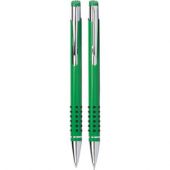 Набор «Онтарио»:ручка шариковая,карандаш в футляре зеленый, арт. 001318203