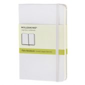 Записная книжка Moleskine Classic (нелинованный), Pocket (9х14 см), белый, арт. 001546803
