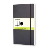 Записная книжка Moleskine Classic Soft (нелинованный), Pocket (9х14 см), черный, арт. 001552103