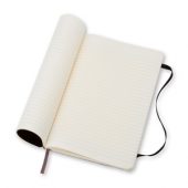 Записная книжка Moleskine Classic Soft (в линейку), Pocket (9х14 см), черный, арт. 001550903