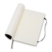 Записная книжка Moleskine Classic Soft (в клетку), Pocket (9×14 см), черный, арт. 001553303