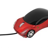 Мышка оптическая в форме автомобиля с подсветкой фар, работающая от USB, арт. 000577803