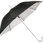Зонт-трость полуавтоматический с алюминиевой ручкой, арт. 000075303