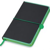 Блокнот А5 “Color Rim”, черный/зеленый. Lettertone, арт. 001322403