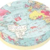 Набор из 4-х тарелок «Карта мира», арт. 001021903