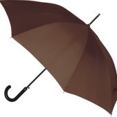 Зонт-трость полуавтоматический, коричневый, арт. 000563903