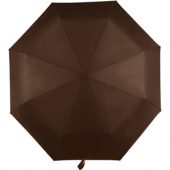 Зонт складной автоматический, коричневый, арт. 001280903