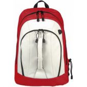 Рюкзак “Arizona” c ручкой и выходом для наушников, красный/белый, арт. 000843303