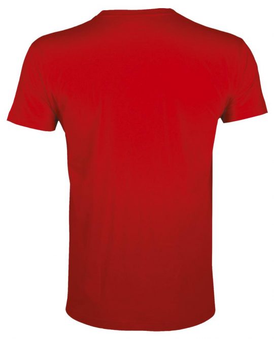 Футболка мужская приталенная Regent Fit 150, красная, размер XL
