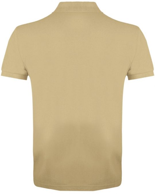 Рубашка поло мужская PRIME MEN 200 бежевая, размер M