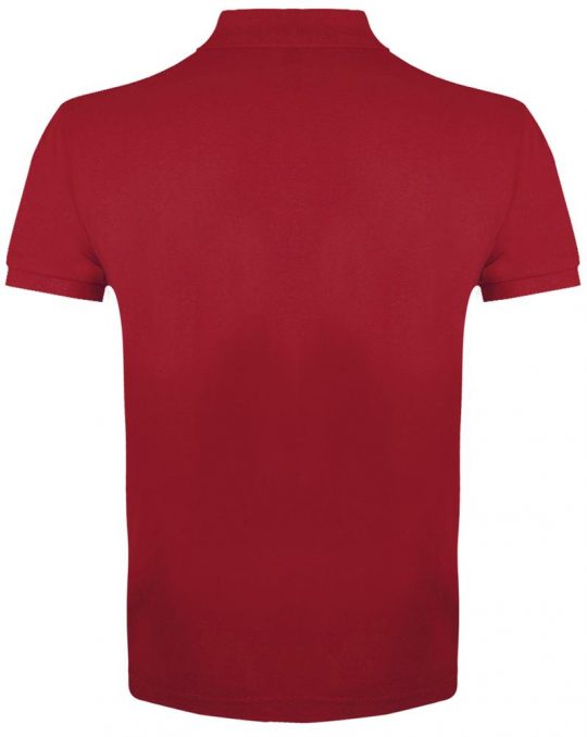 Рубашка поло мужская PRIME MEN 200 красная, размер L