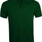 Рубашка поло мужская PRIME MEN 200 темно-зеленая, размер 5XL