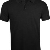 Рубашка поло мужская PRIME MEN 200 черная, размер XL