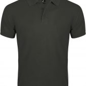 Рубашка поло мужская PRIME MEN 200 темно-серая, размер XL