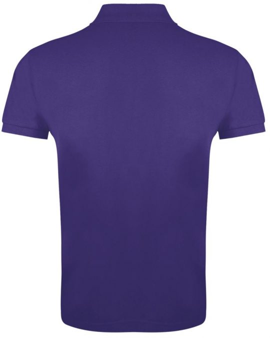 Рубашка поло мужская PRIME MEN 200 темно-фиолетовая, размер L