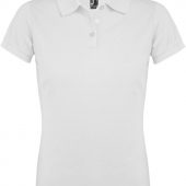 Рубашка поло женская PRIME WOMEN 200 белая, размер XXL