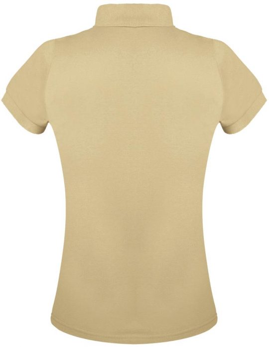 Рубашка поло женская PRIME WOMEN 200 бежевая, размер XXL