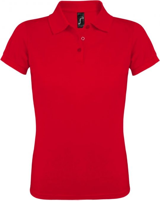 Рубашка поло женская PRIME WOMEN 200 красная, размер M