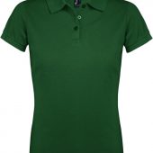 Рубашка поло женская PRIME WOMEN 200 темно-зеленая, размер S
