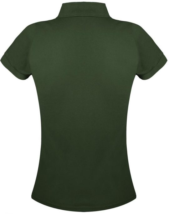 Рубашка поло женская PRIME WOMEN 200 темно-зеленая, размер S