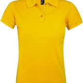 Рубашка поло женская PRIME WOMEN 200 желтая, размер XXL
