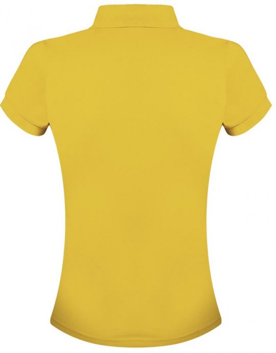 Рубашка поло женская PRIME WOMEN 200 желтая, размер M