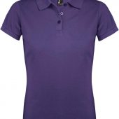 Рубашка поло женская PRIME WOMEN 200 темно-фиолетовая, размер S