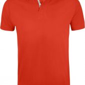 Рубашка поло мужская PORTLAND MEN 200 оранжевая, размер 3XL