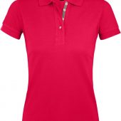 Рубашка поло женская PORTLAND WOMEN 200 красная, размер XS