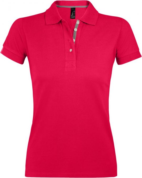 Рубашка поло женская PORTLAND WOMEN 200 красная, размер XL