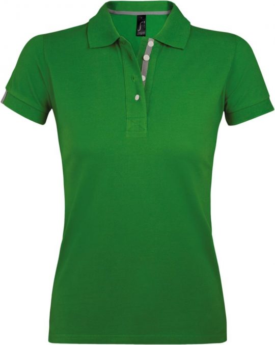 Рубашка поло женская PORTLAND WOMEN 200 зеленая, размер L