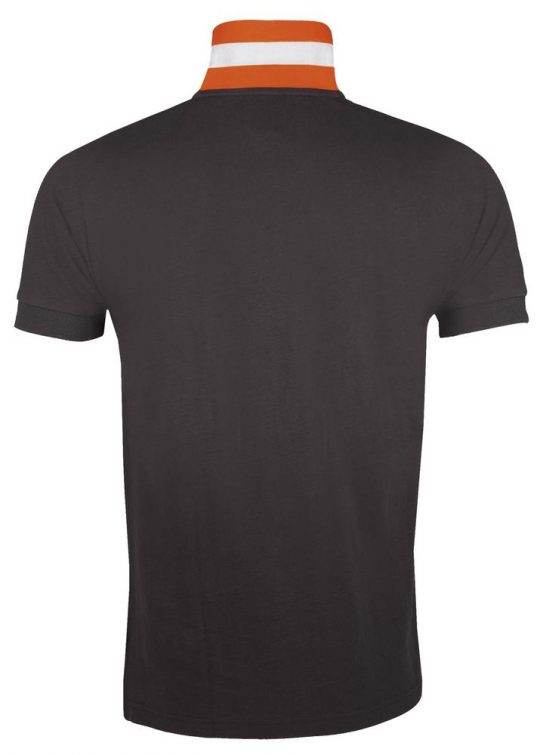 Рубашка поло мужская PATRIOT 200, темно-серая, размер XXL